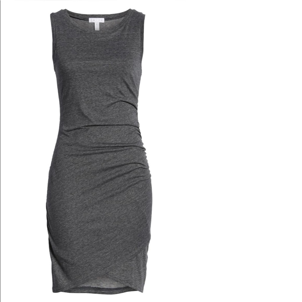 Leith Ruched Body-con Tank Dress Small